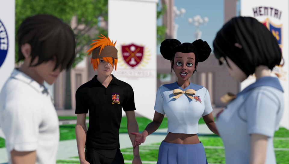 Hard competition for Wolf Hudson with many girls to fuck