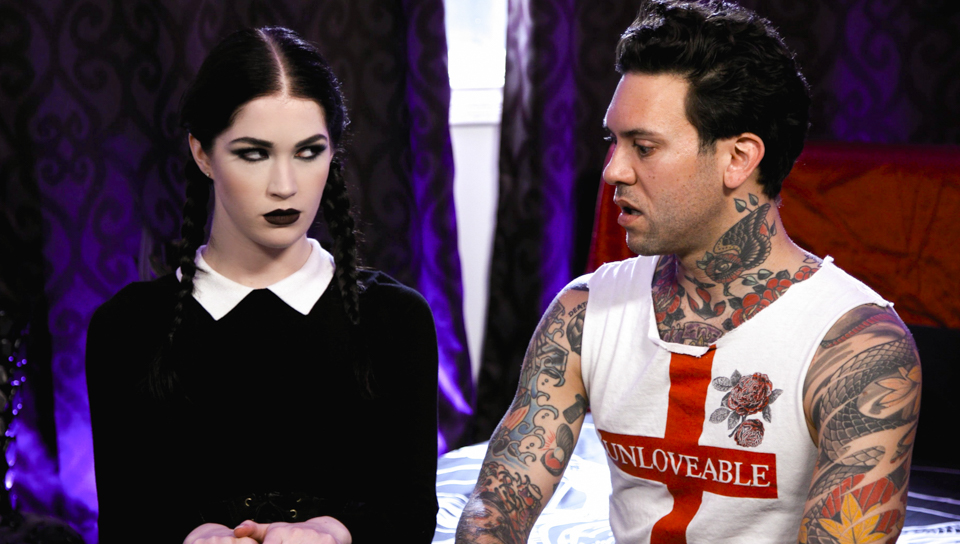 Burning Angel Evelyn Claire Plays Wednesday Addams In Sex Parody